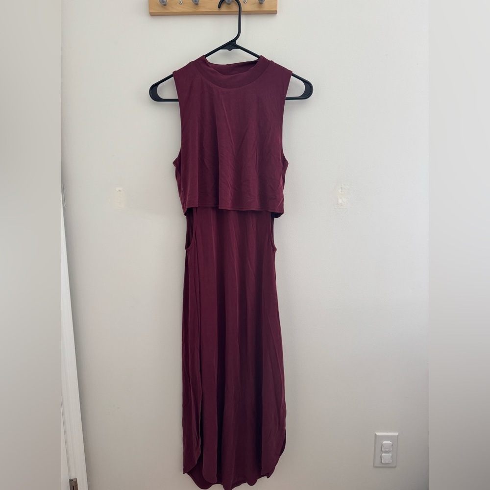 Silence and Noise Maxi Cut-Out Dress